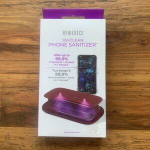 Homedics Red UV-CLEAN Phone Sanitizer